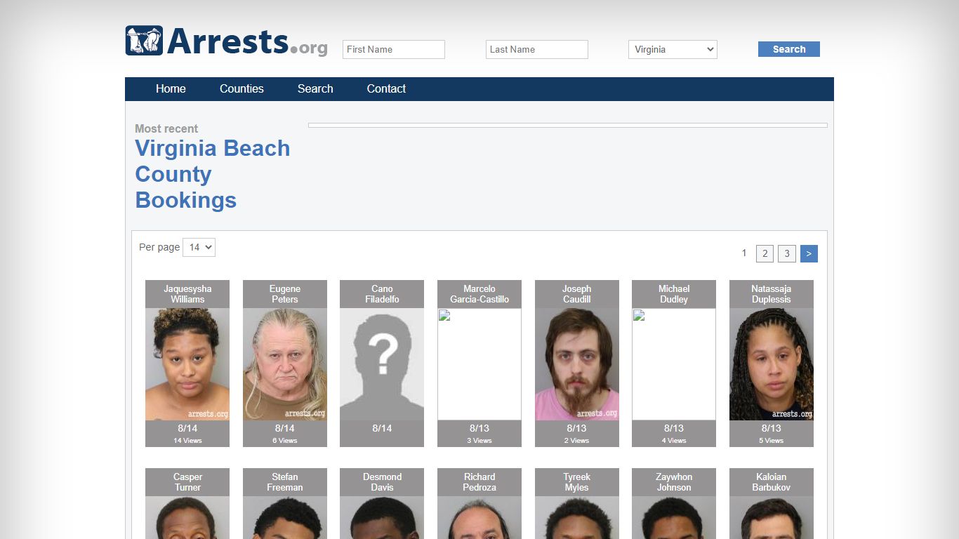 Virginia Beach County Arrests and Inmate Search
